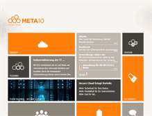 Tablet Screenshot of meta10.com